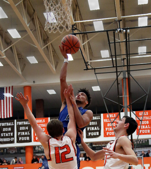 Is it block? Or is it a charge? Not sure, but this is a reminder for coaches to relay to their players to avoid 'flopping' during the 2024-25 season. An update to the NFHS rules addresses such 'fakes' and could result in a warning or a team technical foul.