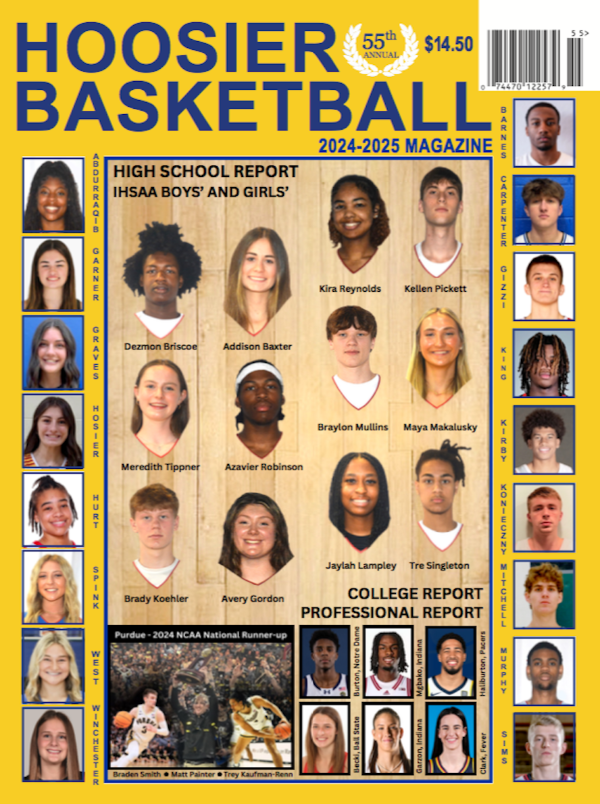 Hoosier Basketball Magazine Cover