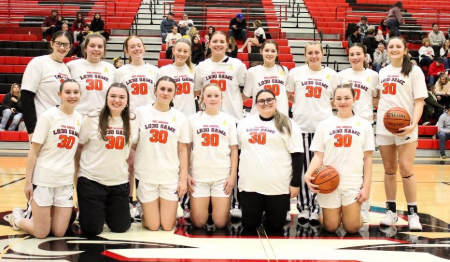 Sheridan girls basketball team