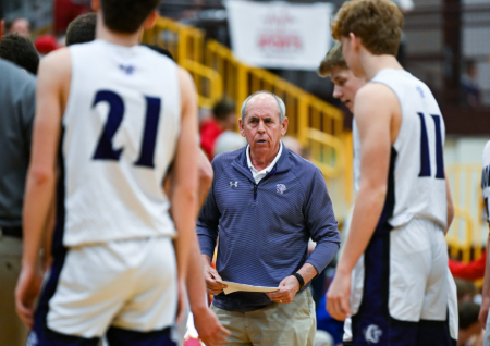 Bloomington South coach J.R. Holmes